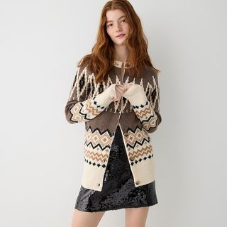 J.Crew + Fair Isle Cardigan