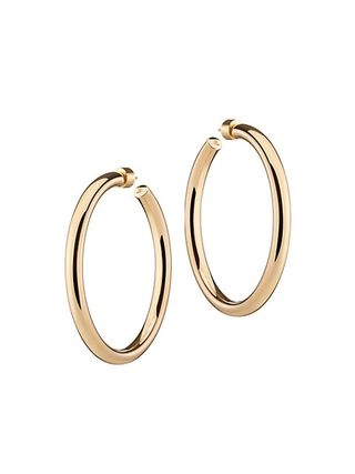 Jennifer Fisher + Natasha 10K-Gold-Plated Hoop Earrings