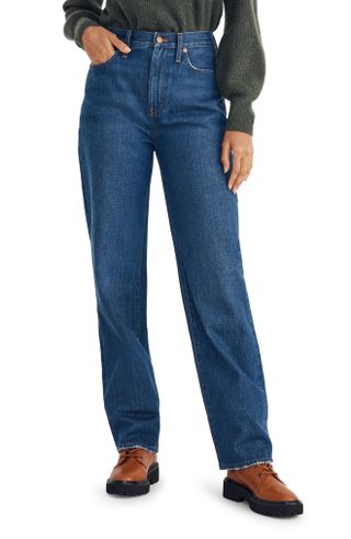 Madewell + Baggy Straight Leg Jeans