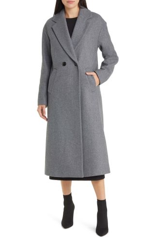 Michael Kors + Wool Blend Maxi Coat