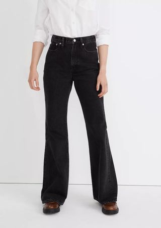 Madewell + Baggy Flare Jeans