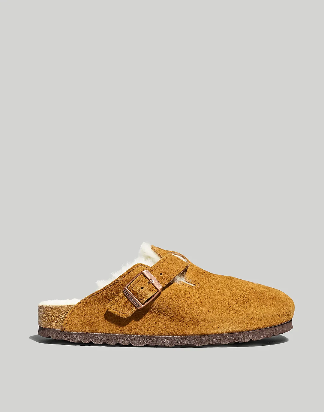 Birkenstock + Suede Boston Clogs