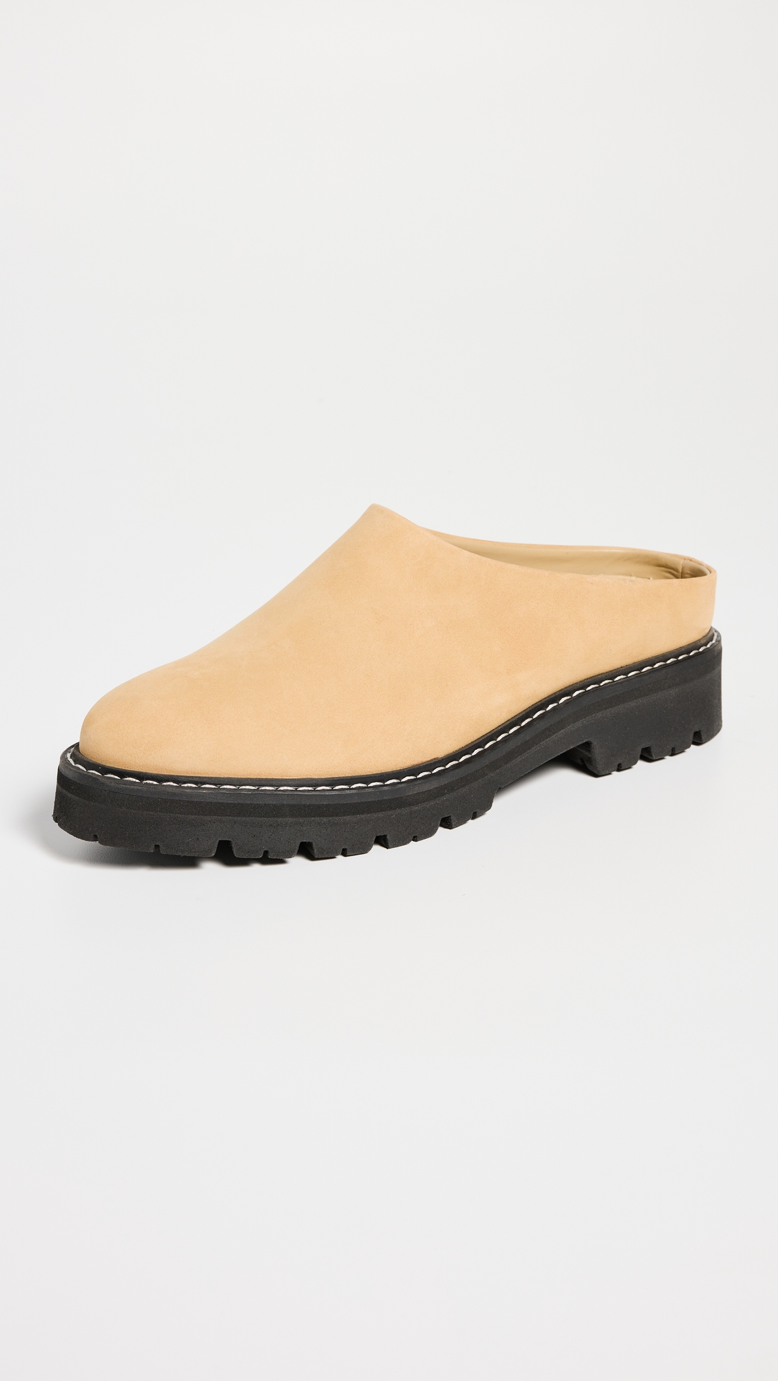 Jenni Kayne + Oiled Leather Lug Sole Mules