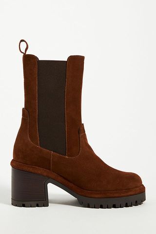 By Anthropologie + Platform Chelsea Boots