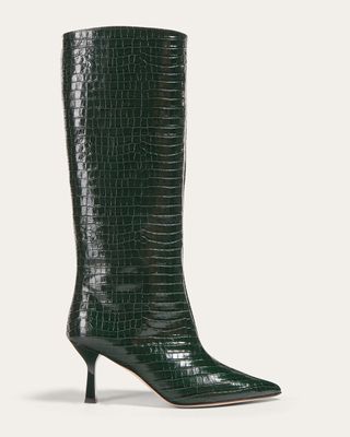 Dear Frances + Ana Boot, Green Croc