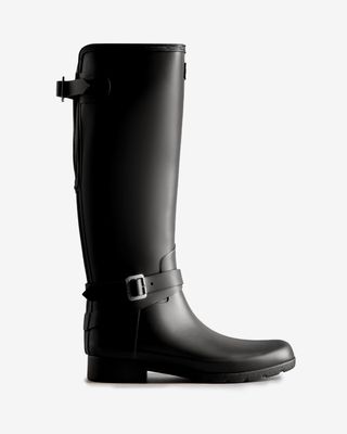 Hunter Boot Ltd + Refined Slim Fit Adjustable Tall Wellington Boots