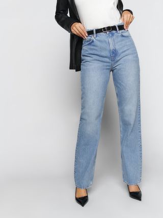 Reformation + Selena High Rise Relaxed Jeans