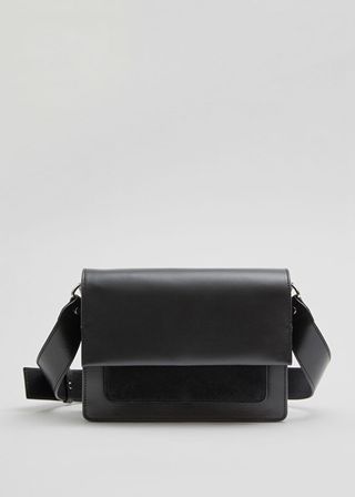 & Other Stories + Leather Crossbody Bag