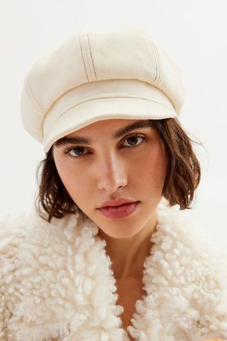 Urban Outfitters + Frankie Suede Cabbie Hat