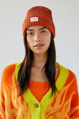 Urban Outfitters + UO-76 Plaited Knit Beanie