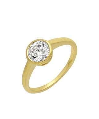 Bony Levy + Cubic Zirconia Engagement Ring Setting