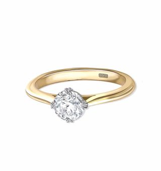 Pragnell + 18kt Yellow Gold Windsor Diamond Ring