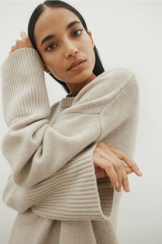 H&M + Cashmere-Blend Jumper