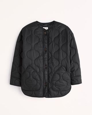 Abercrombie & Fitch + Quilted Liner Jacket