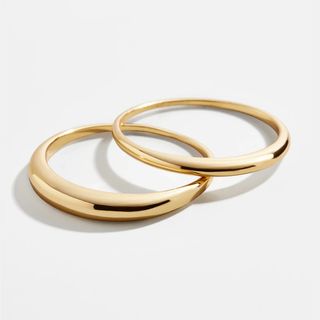 Baublebar + Mini Maro 18k Gold Ring Set