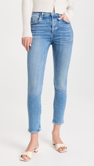 Citizens of Humanity + Olivia High Rise Slim Jeans