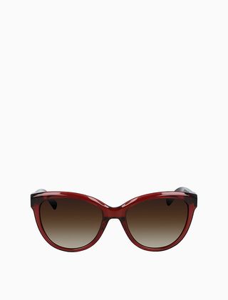 Calvin Klein + Cat Eye Acetate Sunglasses