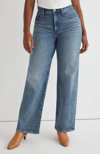 Madewell + The Perfect Vintage Wide Leg Jeans
