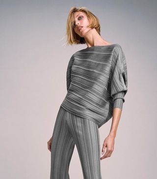Zara + Ribbed Knit Top