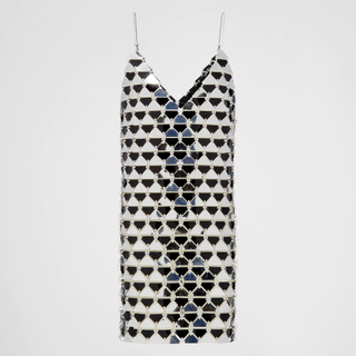 Prada + Chainmail Maxi-Sequin Dress