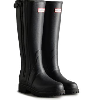 Hunter + Balmoral Waterproof Tall Rain Boot