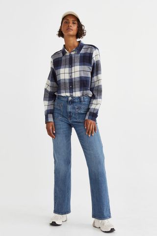 H&M + Bootcut Regular Jeans