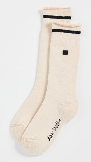 Acne Studios + Logo Socks