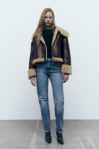 Zara + Double Sided Short Jacket