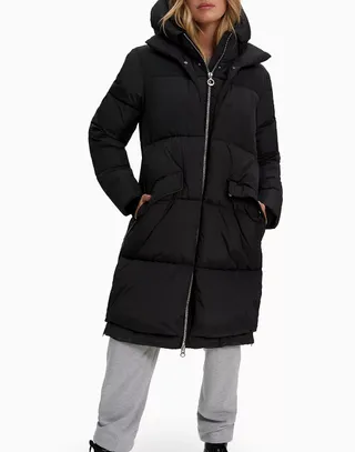 Madewell + Noize Akira Long Quilted Parka