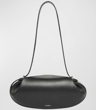 Yuzefi + Baton Leather Shoulder Bag