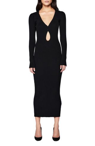 Bardot + Rosario Long Sleeve Cutout Dress