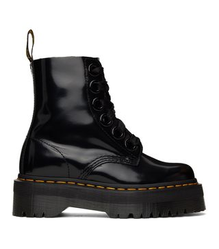 Dr. Martens + Black Molly Boots