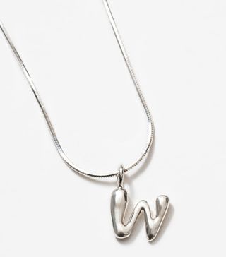 Wolf Circus + Alphabet Necklace in Sterling Silver