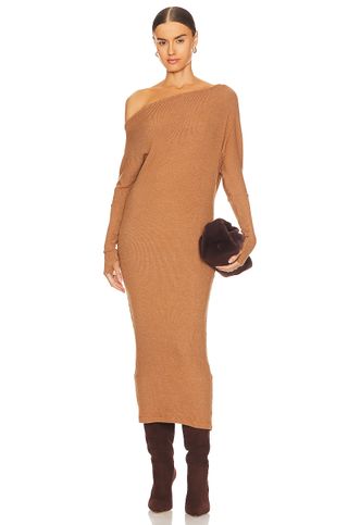Enza Costa + Sweater Knit Slouch Dress