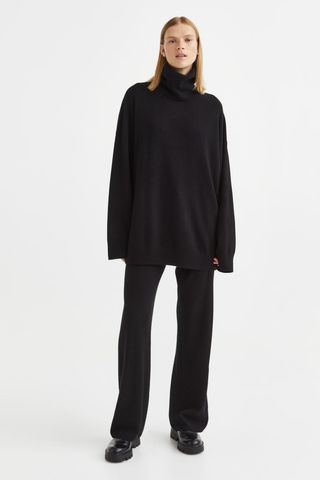 H&M + Cashmere Turtleneck Sweater