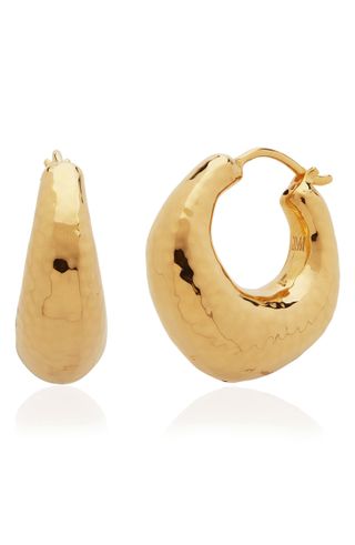 Monica Vinader + Deia Chunky Hoop Earrings