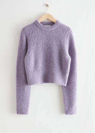 & Other Stories + Boxy Pile Knit Sweater