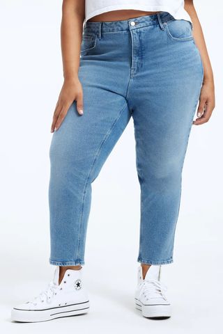 Good American + Good Icon Crop Jeans