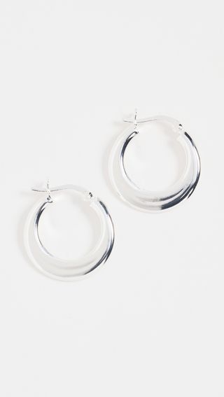 Argento Vivo + Graduated Hoop Earrings