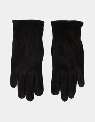 Barneys Originals + Originals Real Suede Gloves