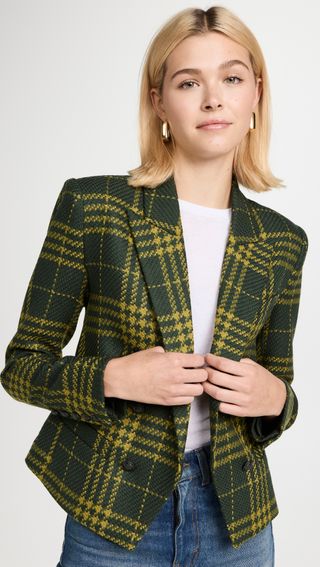 L'Agence + Brooke Cropped Blazer