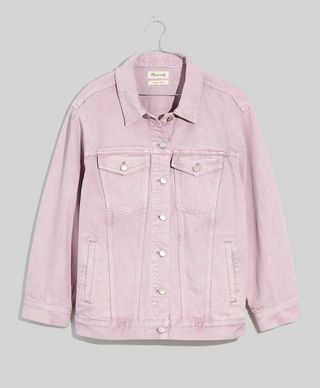 Madewell + The Oversized Trucker Jacket: Garment-Dye Edition