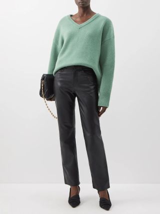 Arch4 + Battersea V-Neck Cashmere Sweater