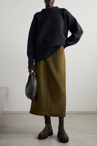 The Row + Ophelia Wool and Cashmere-Blend Sweater