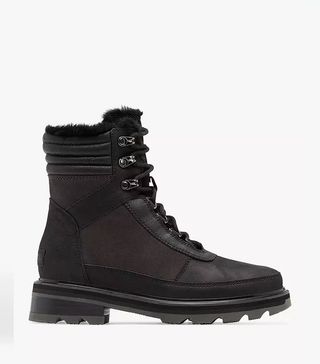 Sorel + Lennox Lace Up Leather Ankle Boots