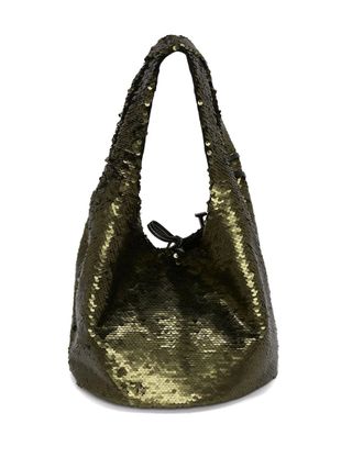 JW Anderson + Mini Sequin-Embellished Shopper Bag