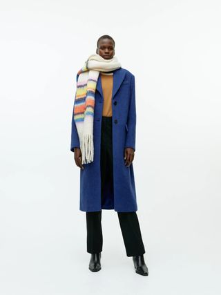 Arket + Oversized Wool Blend Coat