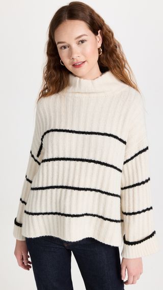 Eleven Six + Talia Stripe Sweater