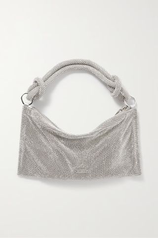 Cult Gaia + Hera Nano Crystal-Embellished Shoulder Bag