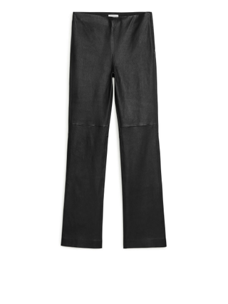 Arket + Stretch Leather Trousers
